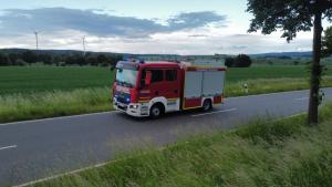 auf Einsatzfahrt